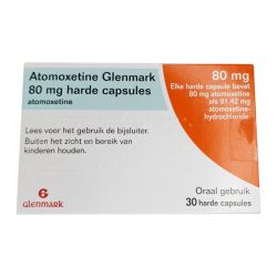 Атомоксетин 80 мг Европа :: Аналог Когниттера :: Glenmark капс. №30 в Краснодаре и области фото